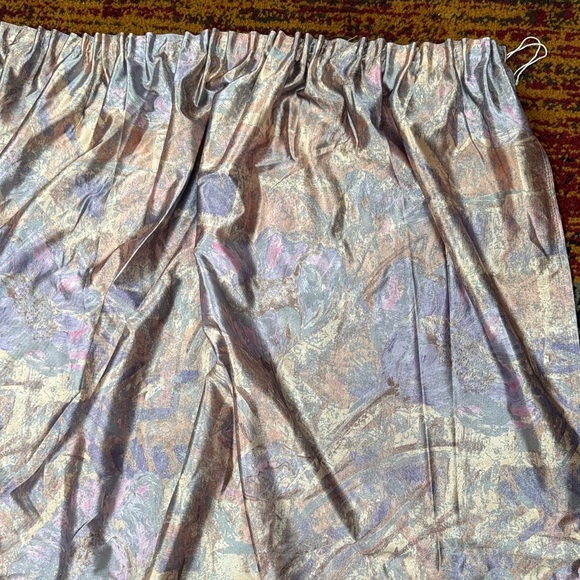 Pastel Patterned Curtains (Match Valance Post) - Picture 2 of 5